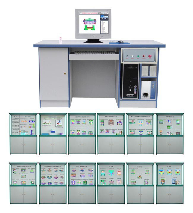 模具示教陳列柜