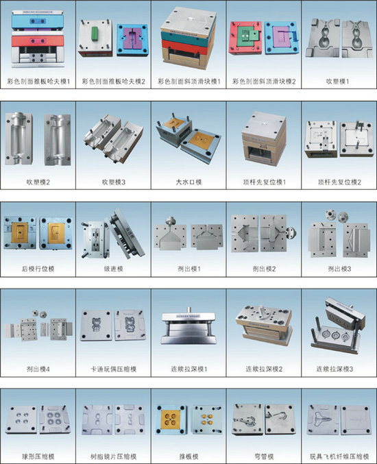 鋁合金模具拆裝模型