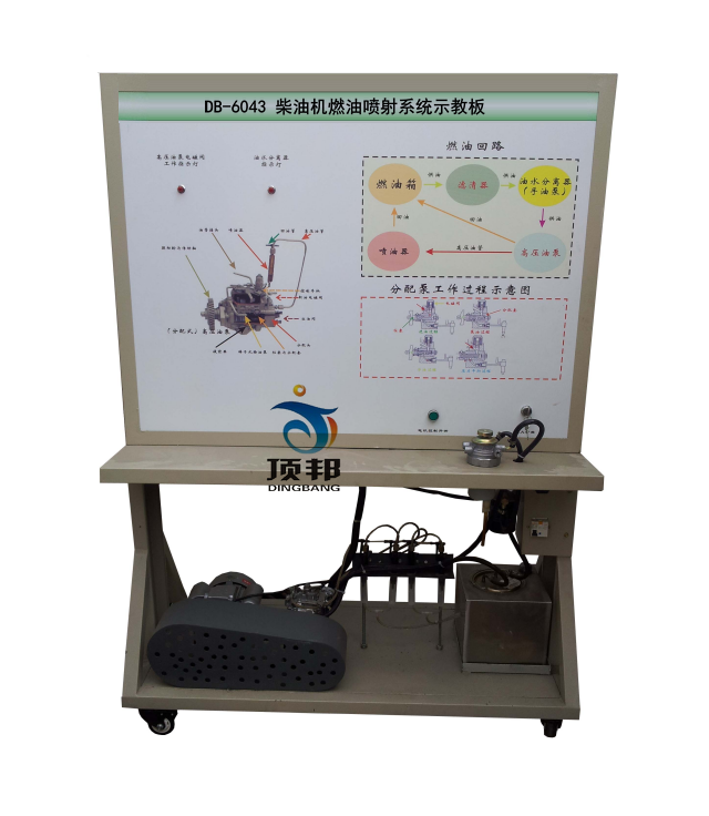 柴油機燃油噴射系統示教板
